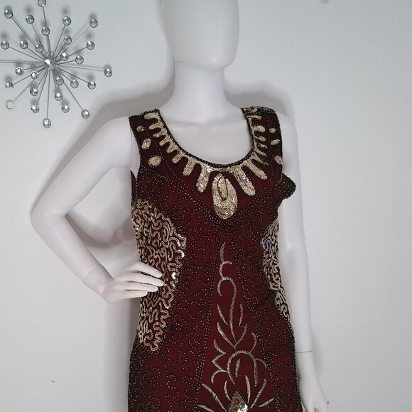 1920s Vintage Party Dress - Picture 2 of 7